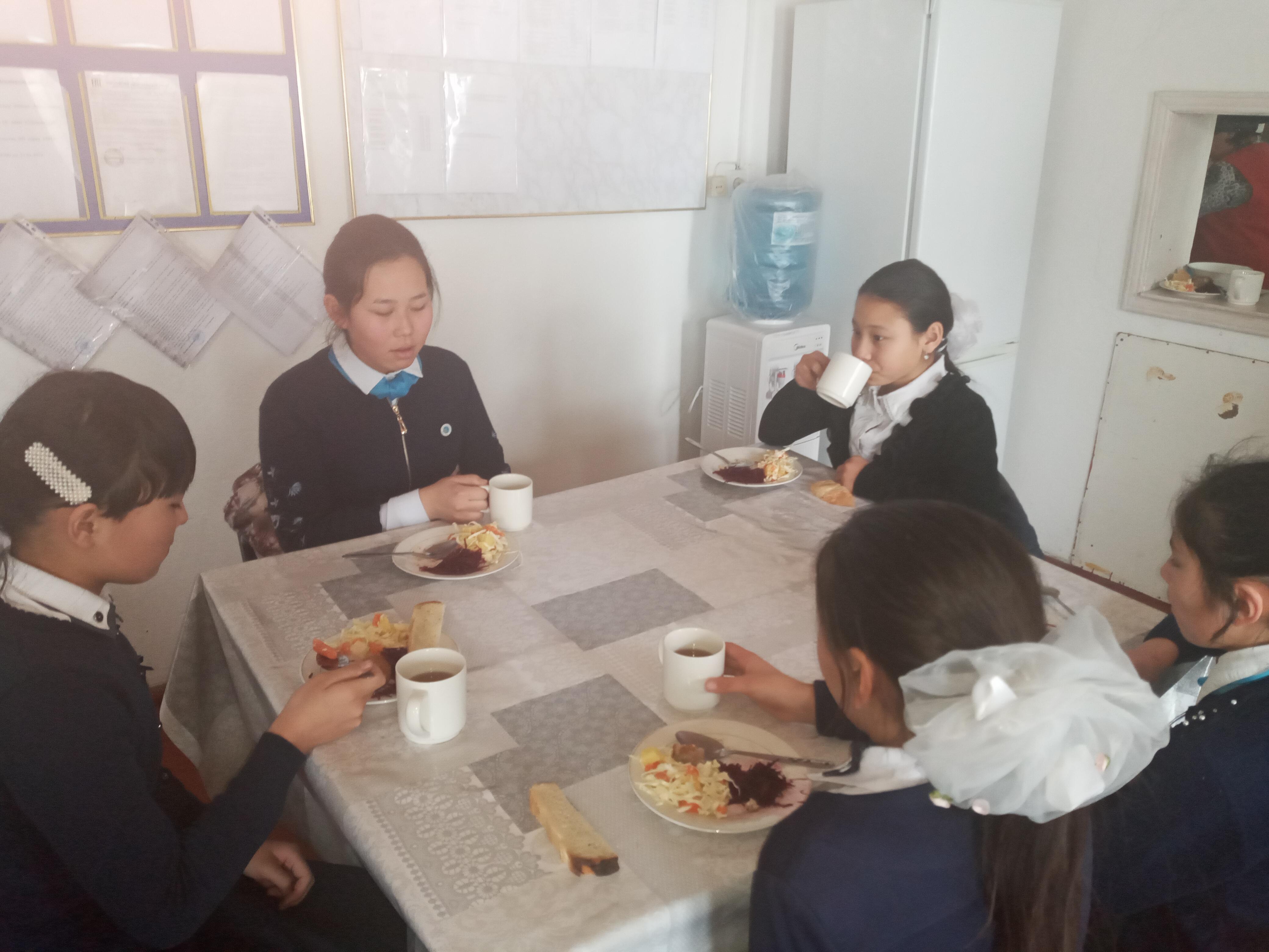 "Мектеп асханасы" акциясының 27 қаңтар-27 ақпан аралығында іс-шара жоспарына мәлімет